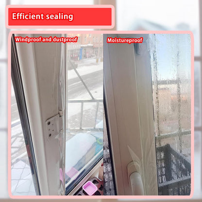 Window Sealing Tape, Window AC Insulation Tape, White 3 Inch x 65 FT | Waterproof Blocker for Cold Heat Air, Windproof, No Residue Strong adheisve