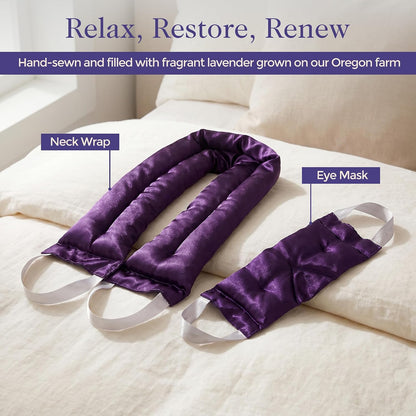 Victoria's Lavender Luxury Lavender Neck Wrap - Made in the USA