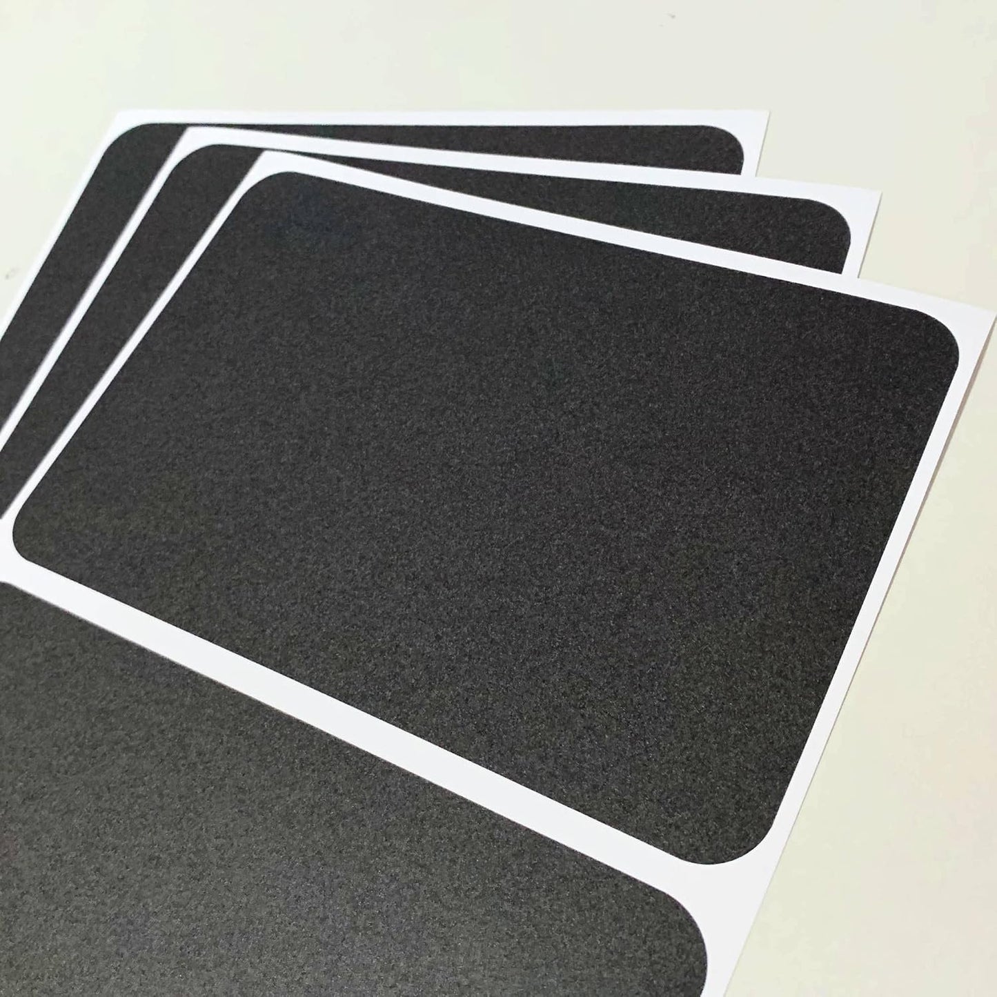 50 Pack, Large Chalkboard Labels Stickers - Rectangle, 6" x 4" | Erasable and Reusable