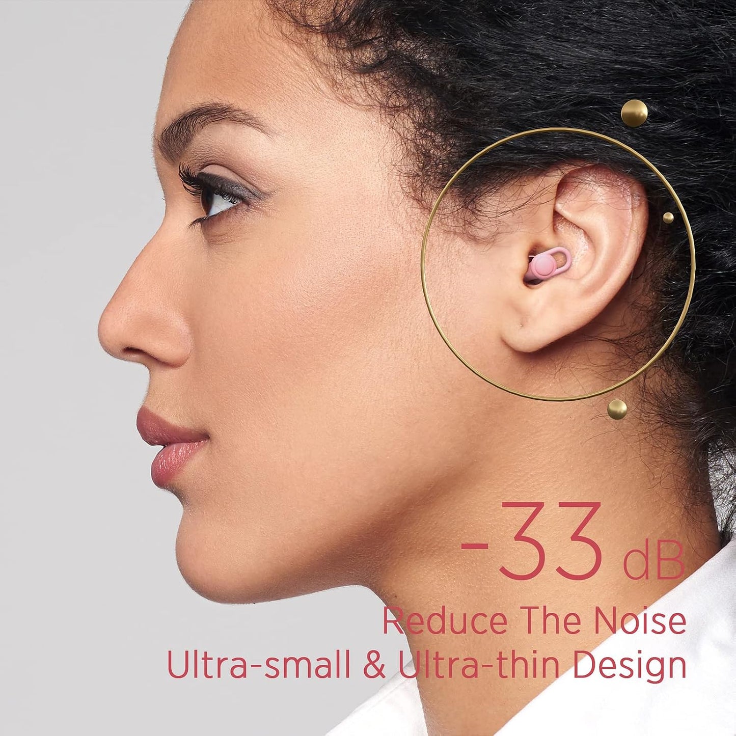 Silicone Ear Plugs for Noise Reduction - Reusable Soft Comfortable Earplugs for Sleeping,Noise Sensitivity & Flights -16 Ear Tips in XS/S/M/L, with 2 Travel Boxes - 33dB Noise Cancelling (Olive Green)