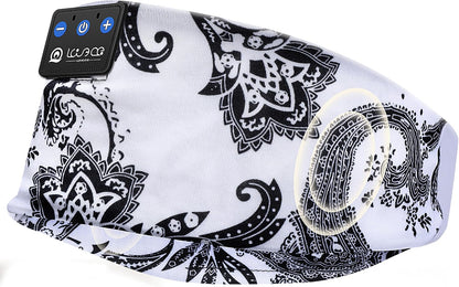 LOVE EYE Wireless Bluetooth 5.4 Sleep Headband Headphones for Side Sleeper