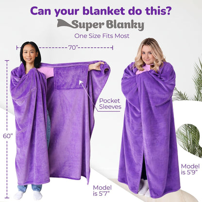 Wearable Blankets for Women & Men, Graduation Day Gift for Her, Cozy Gifts for Women, Wife Birthday Gifts Ideas