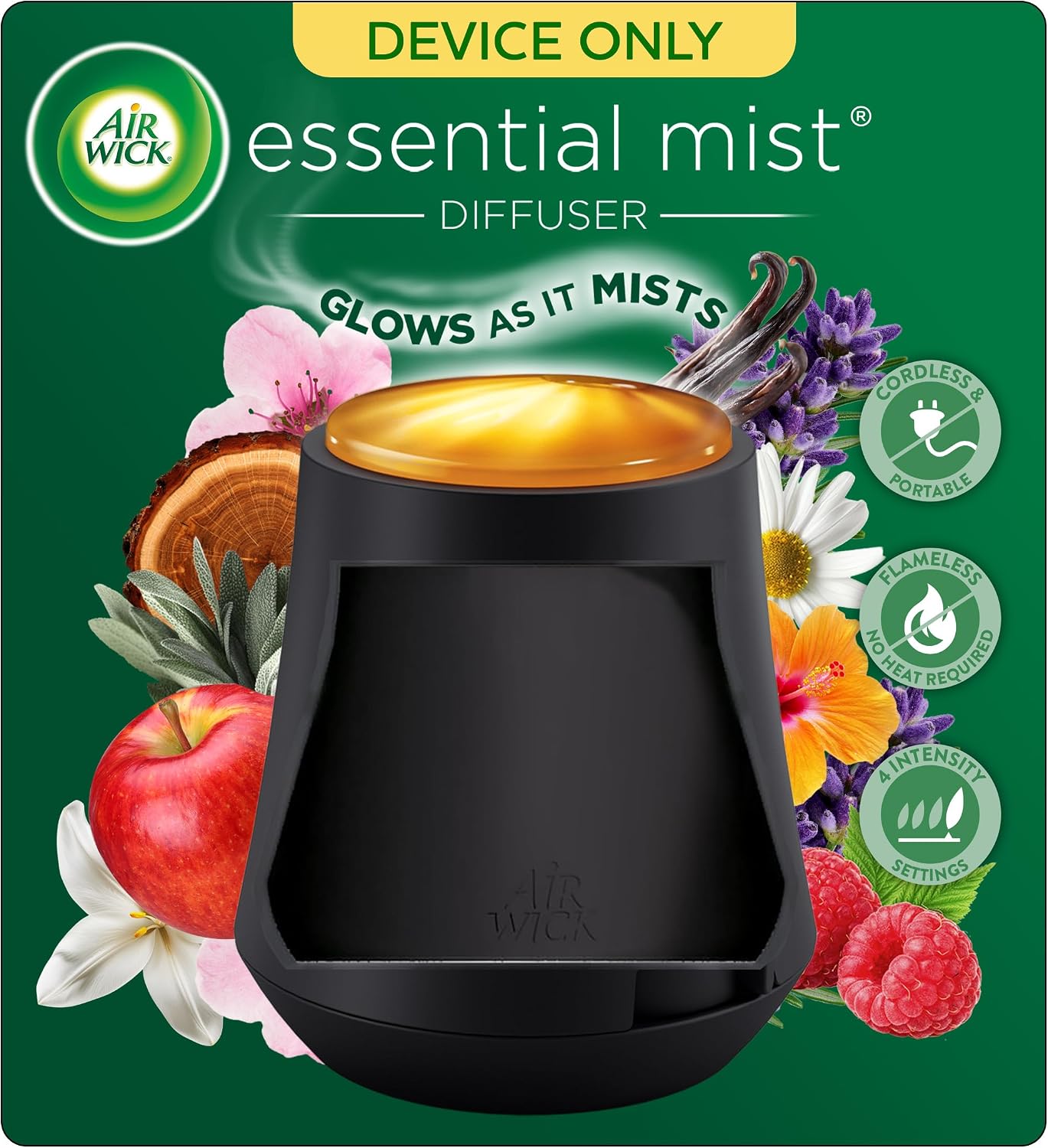 Air Wick Essential Mist Diffuser, 1ct, Essential Oils Diffuser, Air Freshener