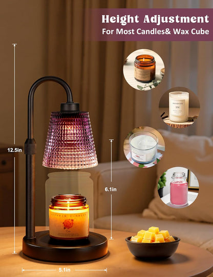 Candle Warmer Lamp with Timer Home Decor Birthday Gifts for Women