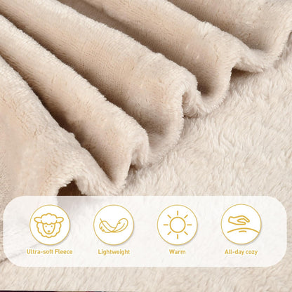 Catalonia Wearable Blanket with Sleeves & Foot Pocket for Adults | Soft Fleece Throw Wrap with Hands-Free Comfort, Perfect for Reading, TV Time & Relaxing, Christmas Gift for Women & Men