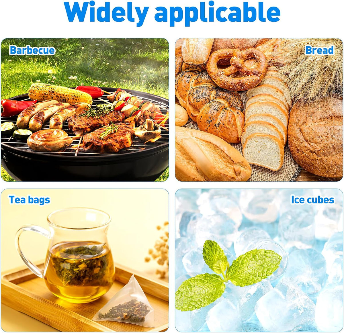 Luxshiny Tea Bag Squeezer Tongs Stainless Steel Tea Bag Strainer Spoon Shape Squeezer for Loose Leaf Kitchen Food Clip for Cooking Ice Cubes 5.51 in