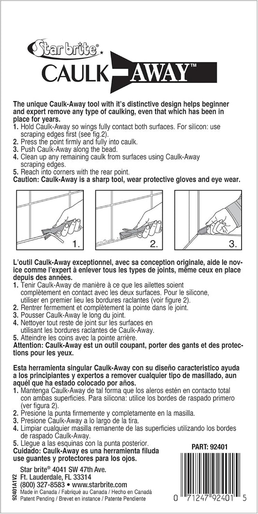 Star brite Caulk-Rite & Caulk-Away, The Right Tools for The Job