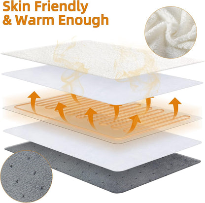 Electric Heated Foot Warmer - Heating Foot Warmer for Men & Women