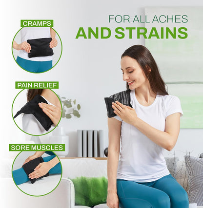Extra Large Reusable Gel Ice Pack for Injuries (23"x15") | Large Ice Pack for Back Pain Relief, Post Surgery Recovery, Flexible Cold Pack for Lower Back Pain