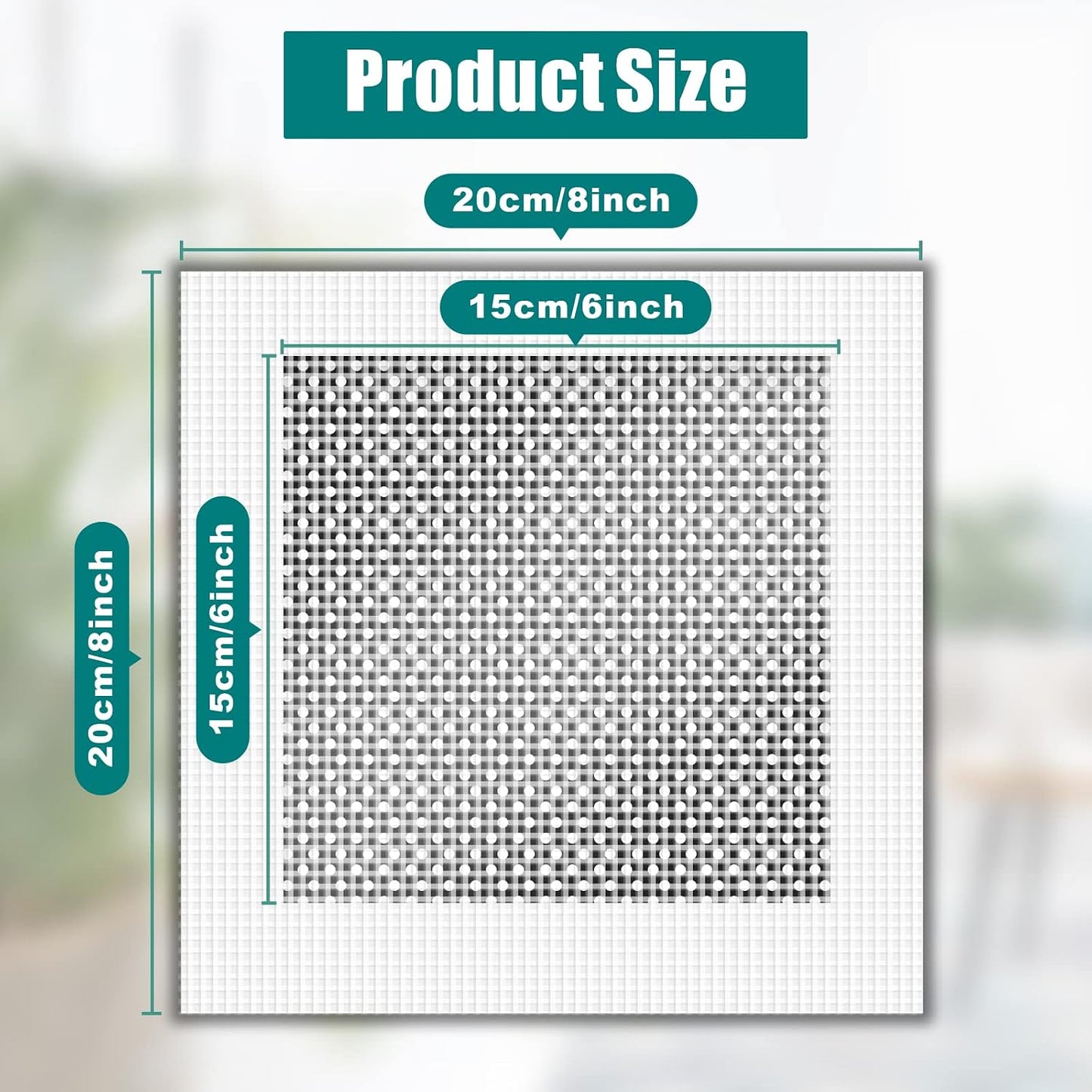 8Pcs 6 Inch Drywall Patch, Wall Repair Patches Wall Hole Repair Patch | Wall Patch for Aluminum Metal Sheetrock Ceiling, Self-Adhesive Fiberglass Repair Kit(6"x 6")