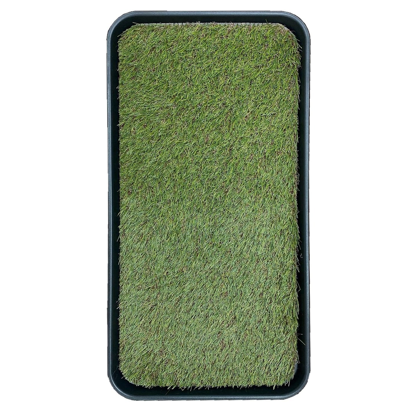 Ottomanson 15" x 30" Multi-Purpose Boot Tray – Waterproof Shoe & Pet Feeding Spill Tray, Litter Box & Pee Pad Holder, Painting & Planting Mat, 1.2" Raised Edge Floor Protection