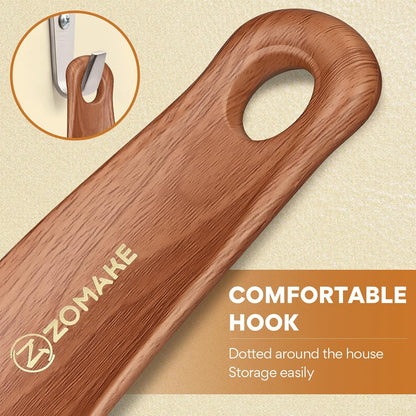 ZOMAKE Plastic Shoe Horn for Kids Men Women,Travel Small ShoeHorn Size,Portable Shoe Spoon Boot Horn Helper 7.3"