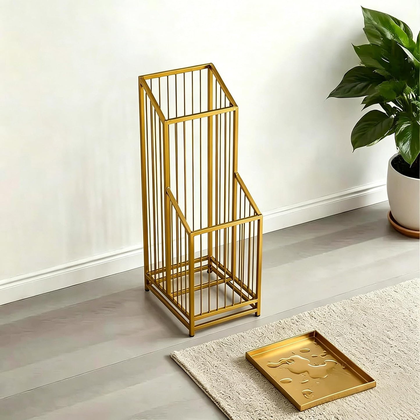 Umbrella Stand Umbrella Holder for Entryway Umbrella Storage Stand Rack Entryway with Decorative,Durable Indoor,Hotel Entryway,Modern Home Decor,Office Entrance Stylish