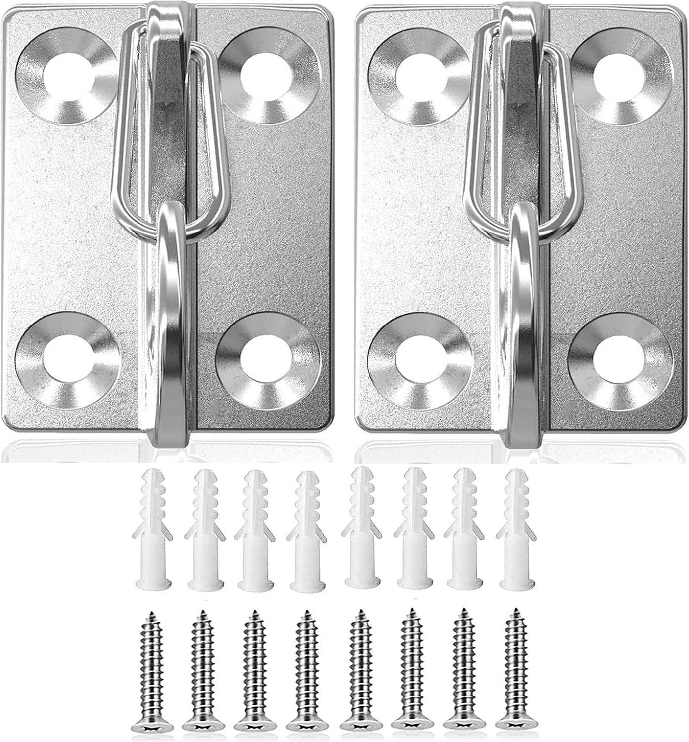 Wall Hooks for Dog Leash, Dog Tie Out Cable Holder for Home and Business | stainless steel wall mounted hook for dog