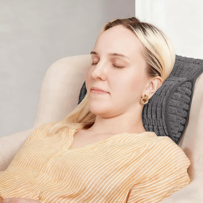 WdFour Headrest Memory Pillow, Support Cushions for Neck, Back or Foot for Sofas, Recliners, Office Chairs, Massage Chairs for Neck Pain Relief and Cervical Support(Khaki, 13" Wx2.7 D).