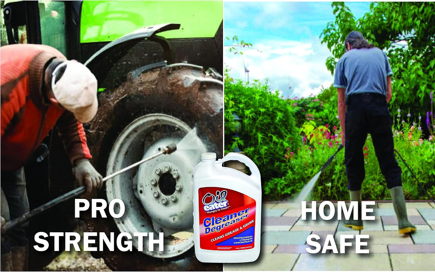 Oil Eater Original 1 Gallon Cleaner, Degreaser - Dissolve Grease Oil and Heavy-Duty Stains – Professional Strength