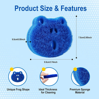 7 PCS Pet Hair Remover for Laundry, Reusable Dog Hair Remover Tool | Dog & Cat Hair, Reusable Pet Fur Catcher, For Washing Machine and Dryer, Lint Remover Tool, With White Mesh Storage Bag, Blue