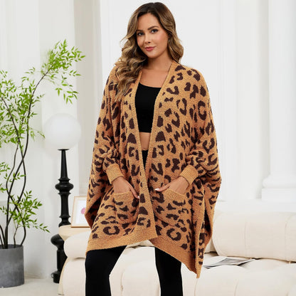 Wearable Blanket Sherpa Poncho Unique Office Work Warm Cozy Shawl TV Throw Blankets, Plush Cape Wrap for Adults