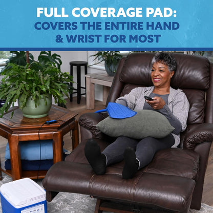 Polar Active Ice 3.0 | 9 QT Cold Therapy Ice Machine | Programmable Timer | Full Circumference Knee Pad | Cryotherapy Pain Relief System | Ace Bandage Style Compression