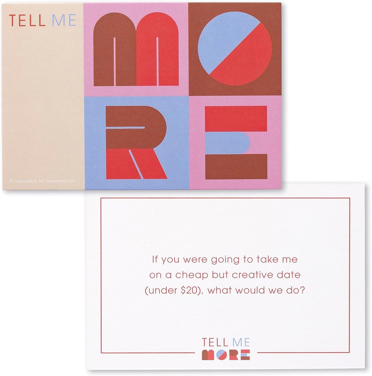 Tell Me More: A Conversation Starter Game of Questions to Deepen Connection