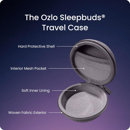 Ozlo Sleepbuds® | Comfortable Side Sleeper Headphones | Up to 10 Hours of Bluetooth LE Streaming | Science-Backed Sleep Sounds | Snore Blocking Earbuds