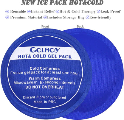 Ice Eye Patches for Puffy Eyes, Cooling Medical Eye Patch Pad Gel Pack Cover Eyepatch Cold Hot Therapy Eye Bags Dark Circles After Surgery Adult Kid