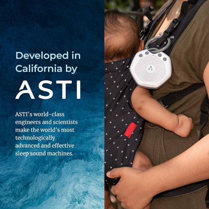 Adaptive Sound Technologies LectroFan Alpha - White Noise Machine to Support Restful Sleep - Blocks Ambient Sound - Built-in Lullabies - Convenient Clip Attachment - Portable Relaxation Support