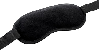 Fisura - Black Cooling Gel Eye Mask for Migraine Relief – Reusable Cold Eye Mask for Puffy Eyes & Dark Circles, Hot & Cold Therapy for Headache & Sinus Pain with Storage Pouch, 7.28 x 3.54 in