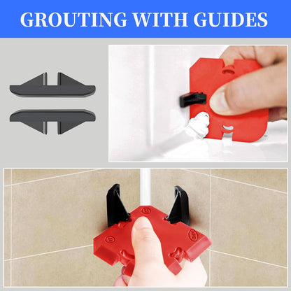 Caulking Tool Kit with Caulk Remover & Putty Knife Scraper | Multifunctional Caulking Tool Set with Caulk Remover, Professional Putty Knife Scraper for Smooth, Clean Sealant Joint