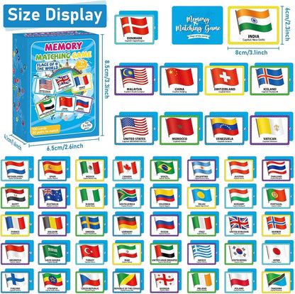 gisgfim 100 PCS Memory Matching Game Famous Paintings Concentration Memory Card for Adults Learning Educational Game A Fun & Fast Artworks Theme Matching Games