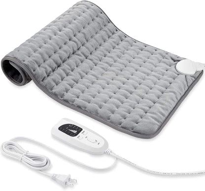 Electric Heating pad for Back Neck Shoulder Knee Arms Legs- Electric Heat Pads with 6 Heat Settings & Auto Shut Off Heat Heating Pad for Birthday Mother Father Girl Men Women