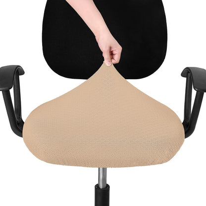 Smiry Office Computer Chair Armrest Covers, 2PCs Anti-dust Arm Rest Pad | Removable Washable Desk Chair Arm Pad Covers, Grey