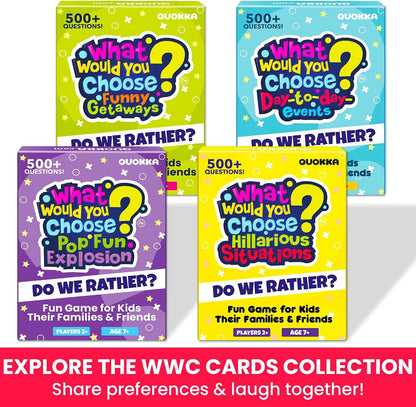 Travel Card Game for Teens, Kids, Adults - Party Games for Family Nights