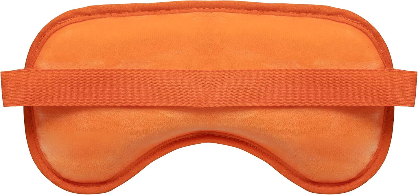 Eye See Plush Gel Eye Mask for Puffy Eyes, Blue - Cold Eye mask to Treat Dark Circles, Sinuses, Dry Eyes, and for Allergy Relief - Microwave Safe for Heat Therapy