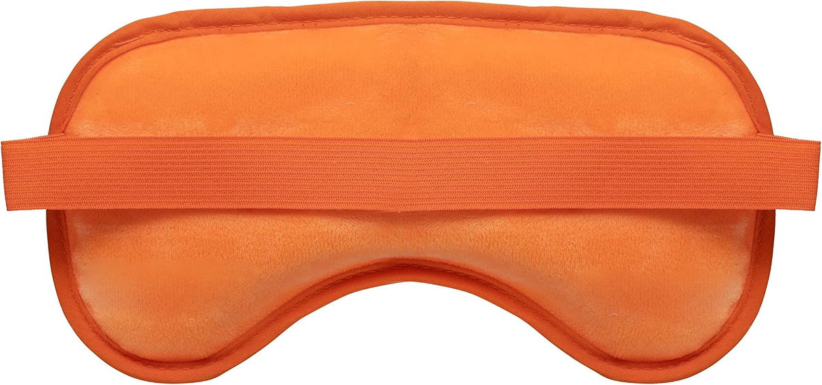 Eye See Plush Gel Eye Mask for Puffy Eyes, Blue - Cold Eye mask to Treat Dark Circles, Sinuses, Dry Eyes, and for Allergy Relief - Microwave Safe for Heat Therapy