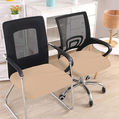 Smiry Office Computer Chair Armrest Covers, 2PCs Anti-dust Arm Rest Pad | Removable Washable Desk Chair Arm Pad Covers, Grey