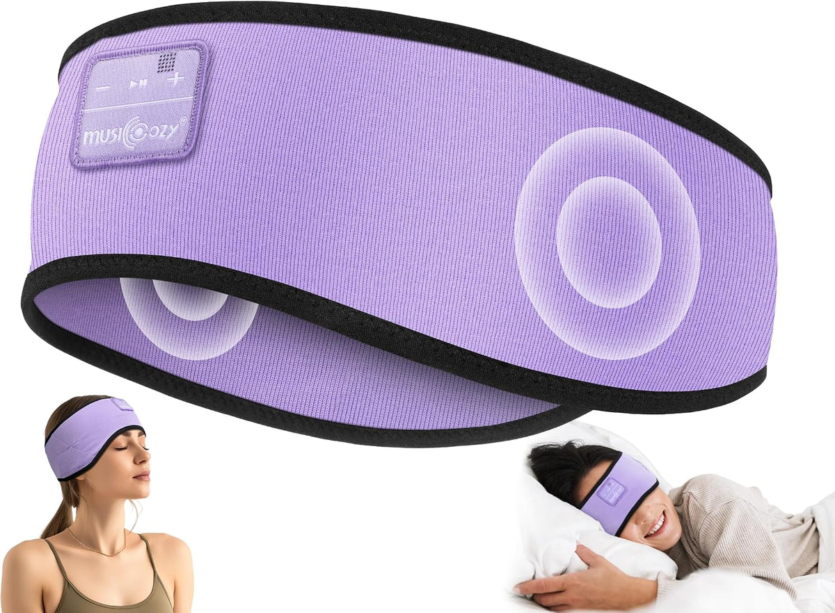 MUSICOZY Sleep Headband Headphone Soft Bluetooth Headphones for Sleeping