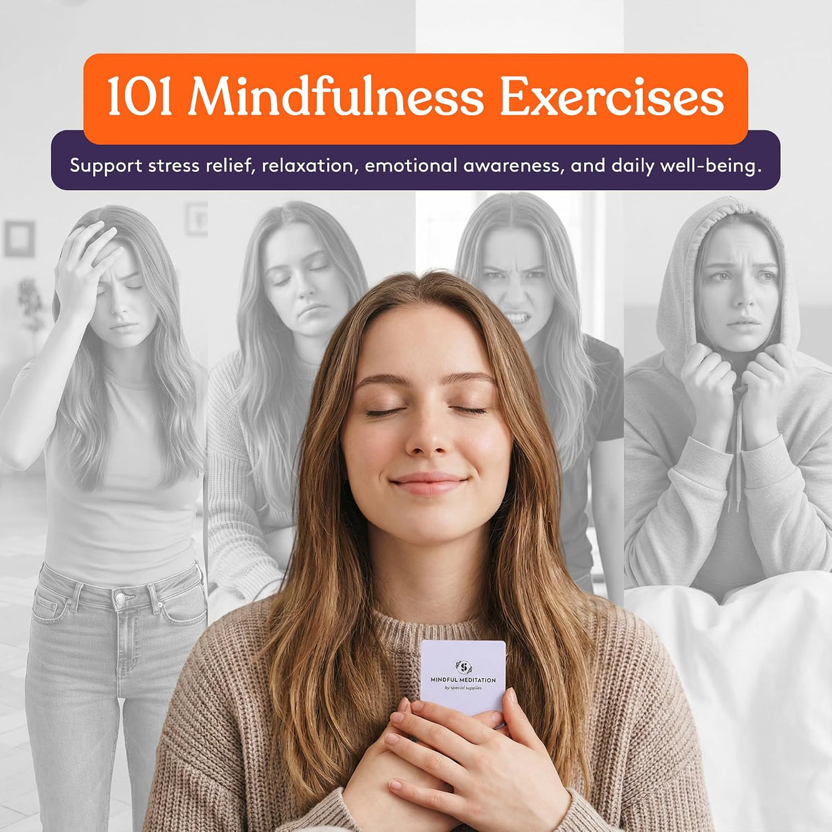 Special Supplies 101 Mindfulness & Meditation Cards for Teens & Adults
