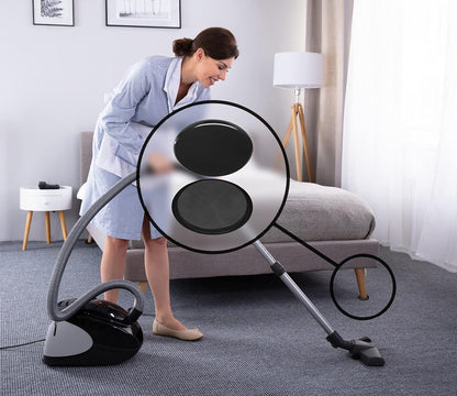 Slipstick GorillaSliders Premium Furniture Sliders for All Floor Surfaces (16 Piece Moving Kit) Reusable 3.5” Round Furniture Movers for Sliding Furniture on Hardwood & Carpet, Black, CB13-1-16