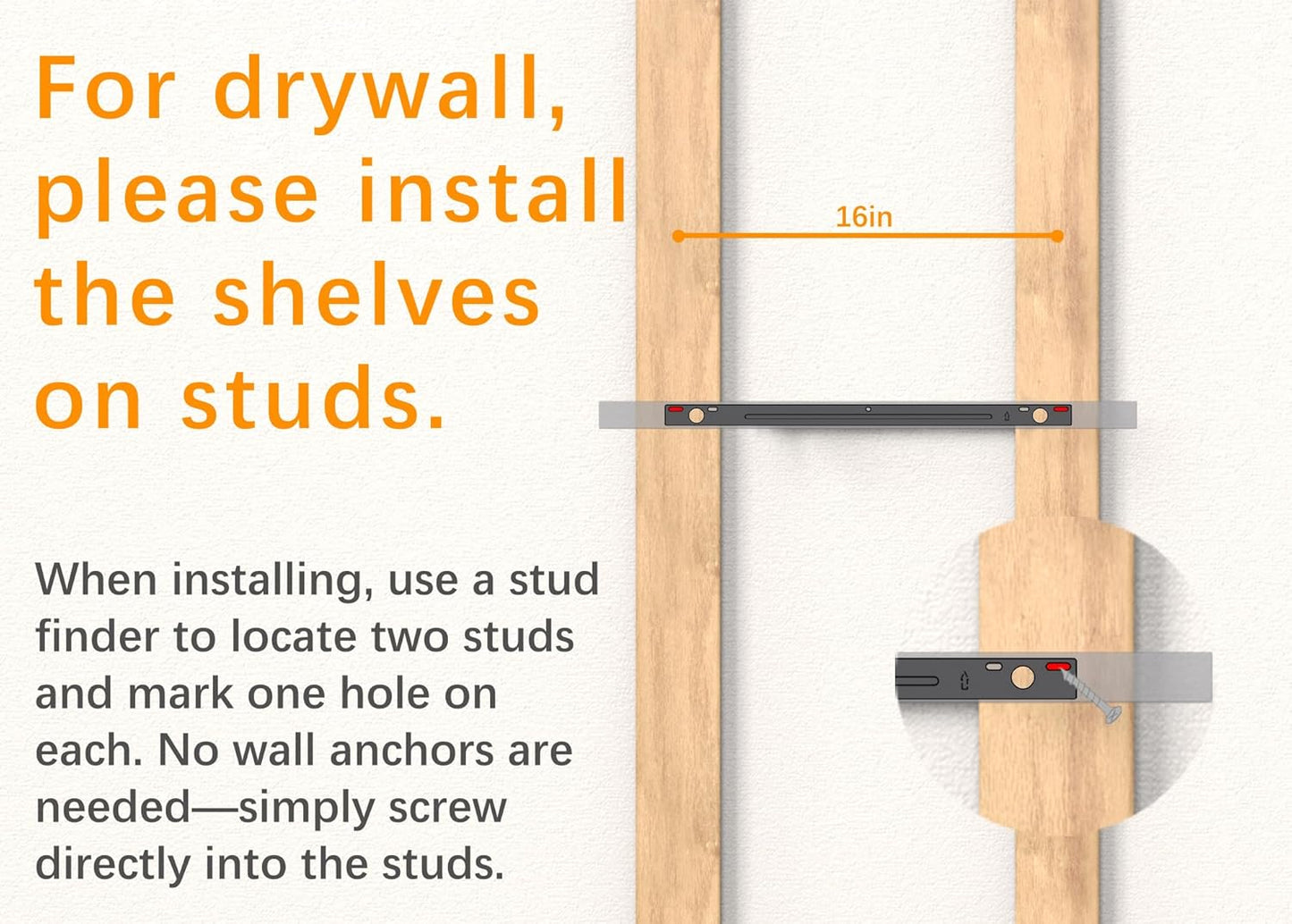 BAYKA Rustic Brown Floating Shelves 22.5in, Set of 2, Wall Mount Wood Shelf | Easy Install, 22lbs Max Load, Hidden Bracket, for Bathroom Bedroom Living Room or Kitchen, Hanging Shelf Book Decor Storage