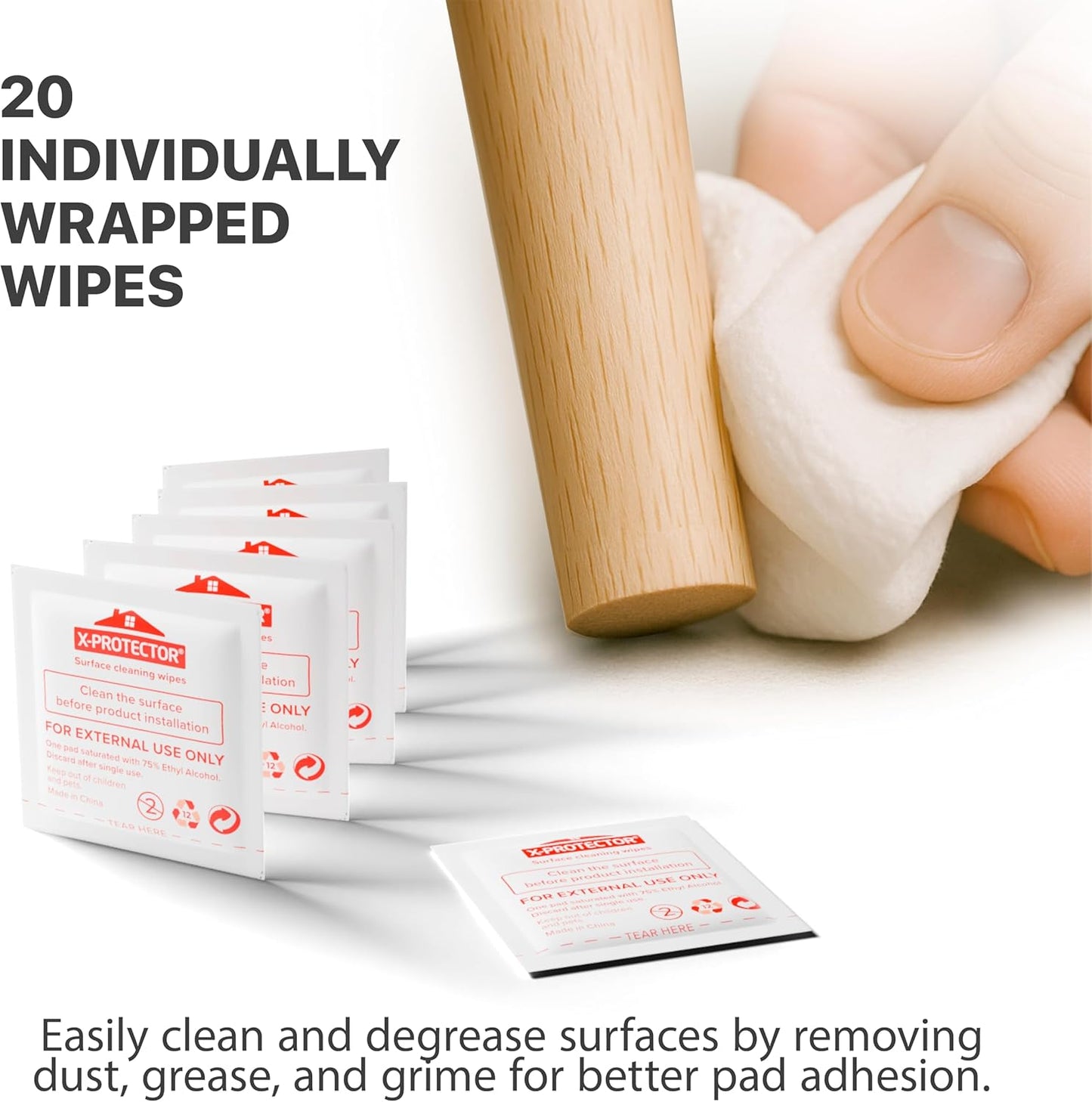 Felt Furniture Pads X-PROTECTOR 235 PCS Premium Furniture Pads - Felt Pads Furniture Feet Best Wood Floor Protectors - Protect Your Hardwood & Laminate Flooring! | Furniture Feet Best Wood Floor Protectors - Protect Your Hardwood & Laminate Flooring!