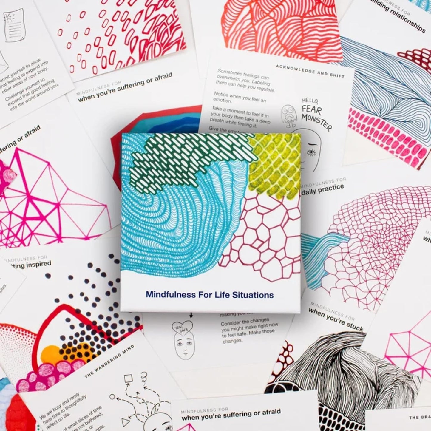 Mindfulness Cards | 48 Research-Backed Techniques for Real-Life Situations | Emotional Intelligence, Growth Mindset, Conflict Resolution, & Daily Mindfulness