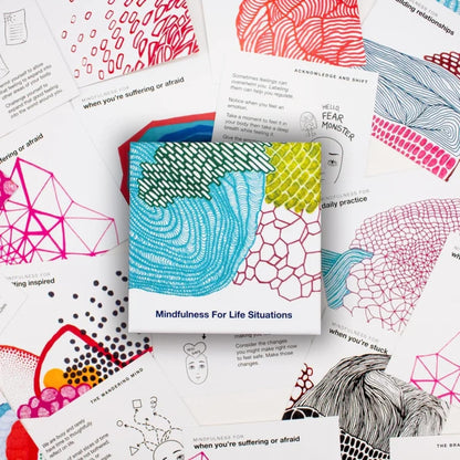 Mindfulness Cards | 48 Research-Backed Techniques for Real-Life Situations | Emotional Intelligence, Growth Mindset, Conflict Resolution, & Daily Mindfulness