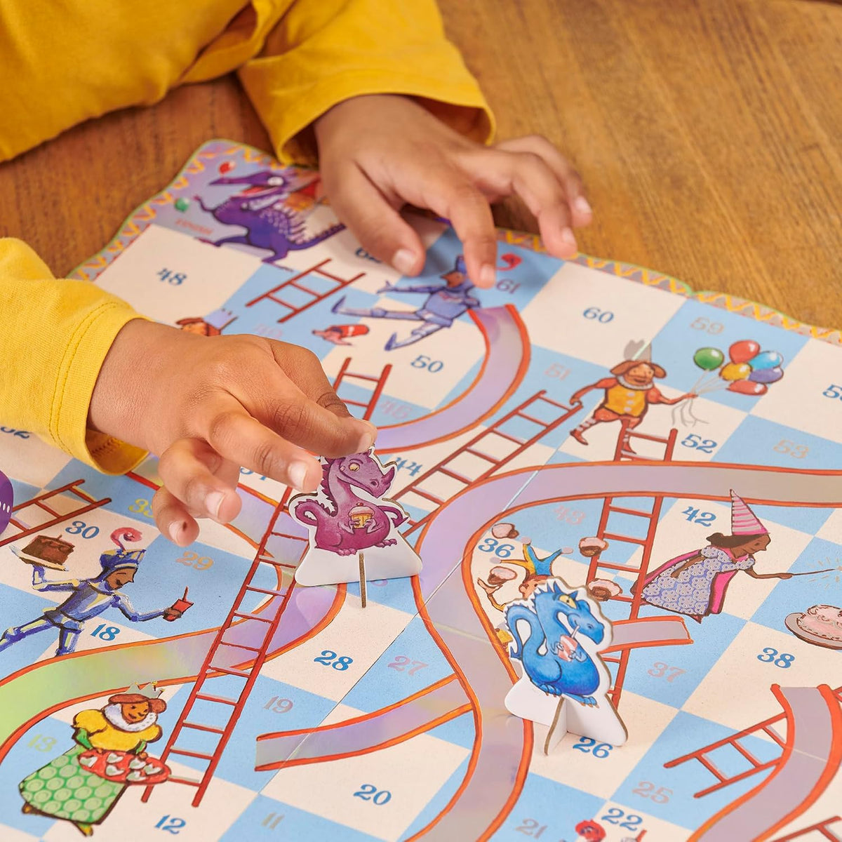 eeBoo Gathering a Garden Board Game - Award Winning Patience & Plant Counting Garden Game, Screen-Free Fun for 2-4 Players, Kids Ages 5 and up