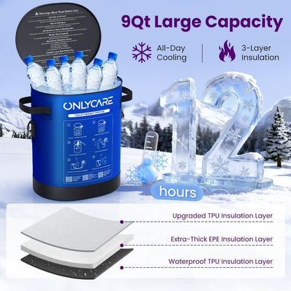 ONLYCARE Cold Therapy Machine, Ice Machine for Knee After Surgery