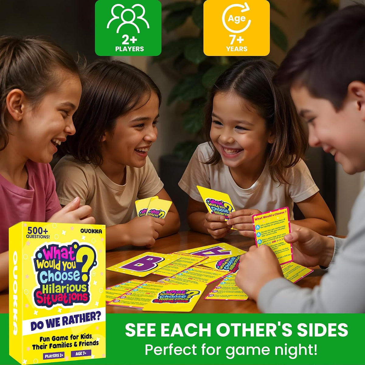 Travel Card Game for Teens, Kids, Adults - Party Games for Family Nights