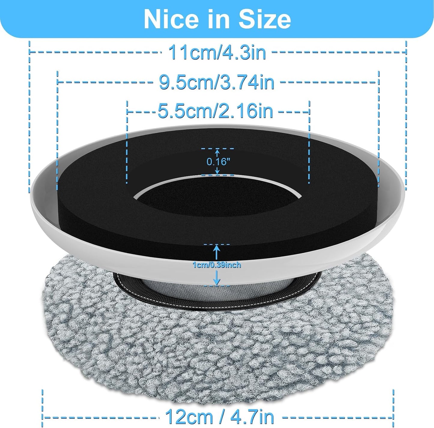 New Upgrade Furniture Sliders: Multi-Surface 3-in-1 Furniture Movers Slider | Heavy Moving Pads with 8PCS 4.3" Carpet Sliders + 4PCS Hard Floor Socks + 1 Lifter - Protect Floor and Easily Move Furniture