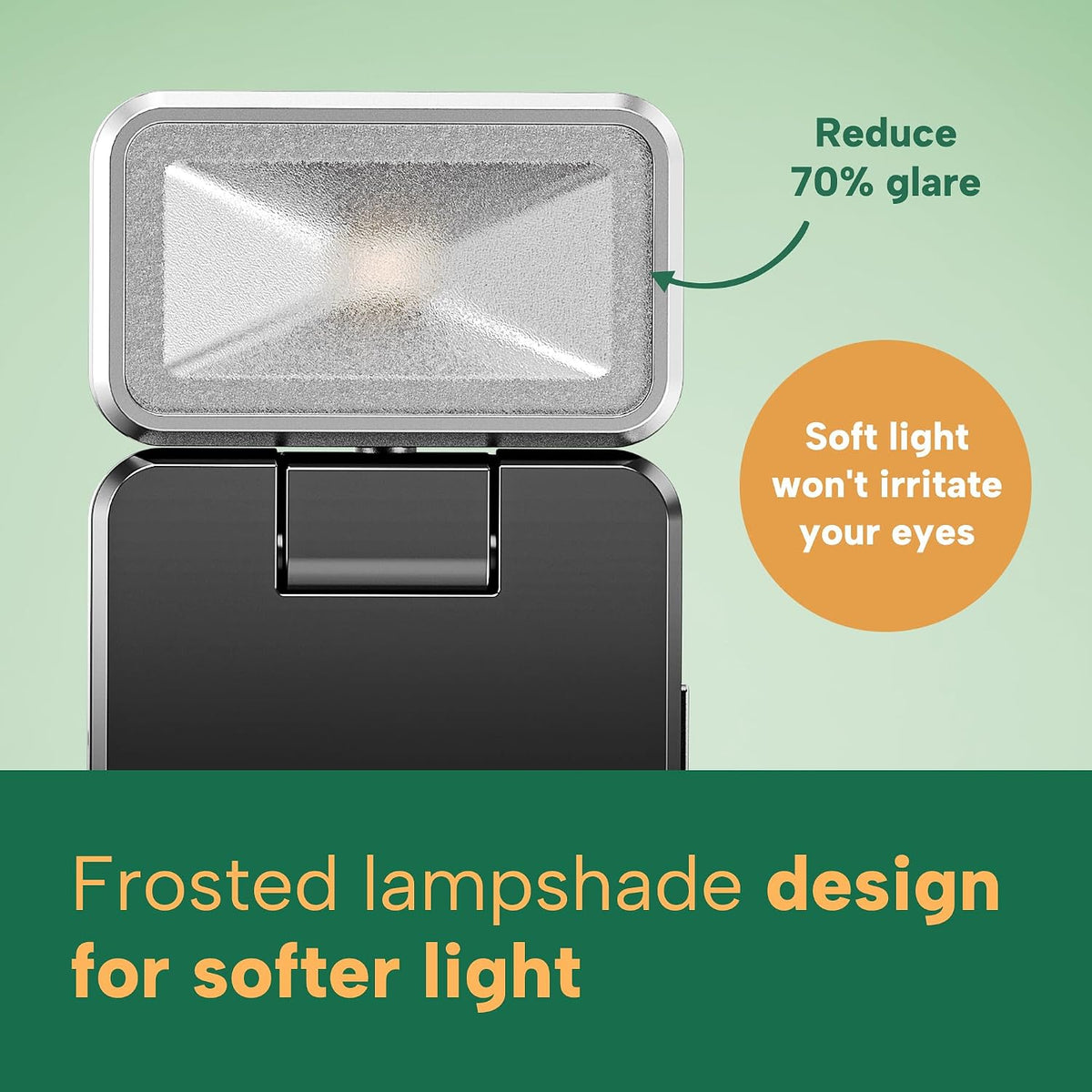86lux Book Light, Rechargeable Reading Lights for Books in Bed
