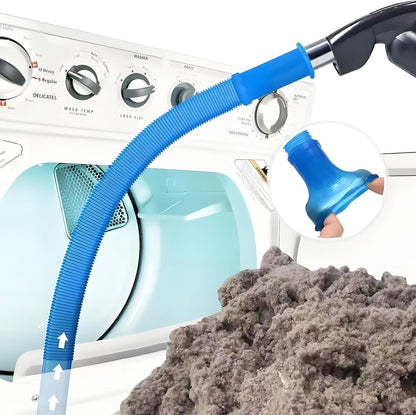 Universal Dryer Vent Cleaner Kit Compatible with All Vacuum Cleaner Include Vacuum Hose Attachment Accessories Brush Lint Brush,Dryer Vent Vacuum Hose (Set A)