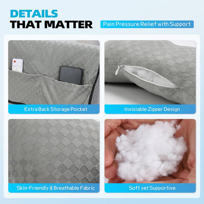 Recliner Head Pillow for Neck, Recliner Pillow for Headrest, Sofa, Chair